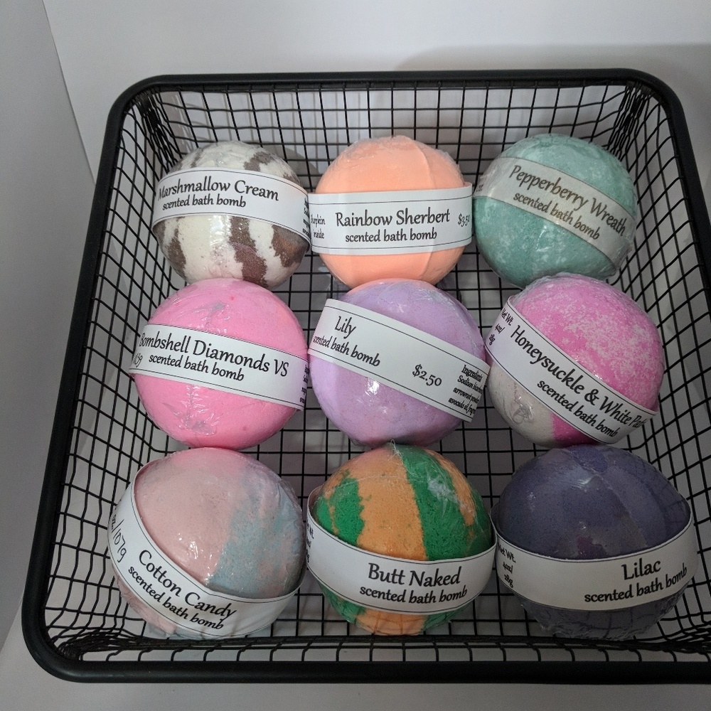 Bath bombs